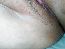 Listen as you start moaning, thick milf rubs her pussy